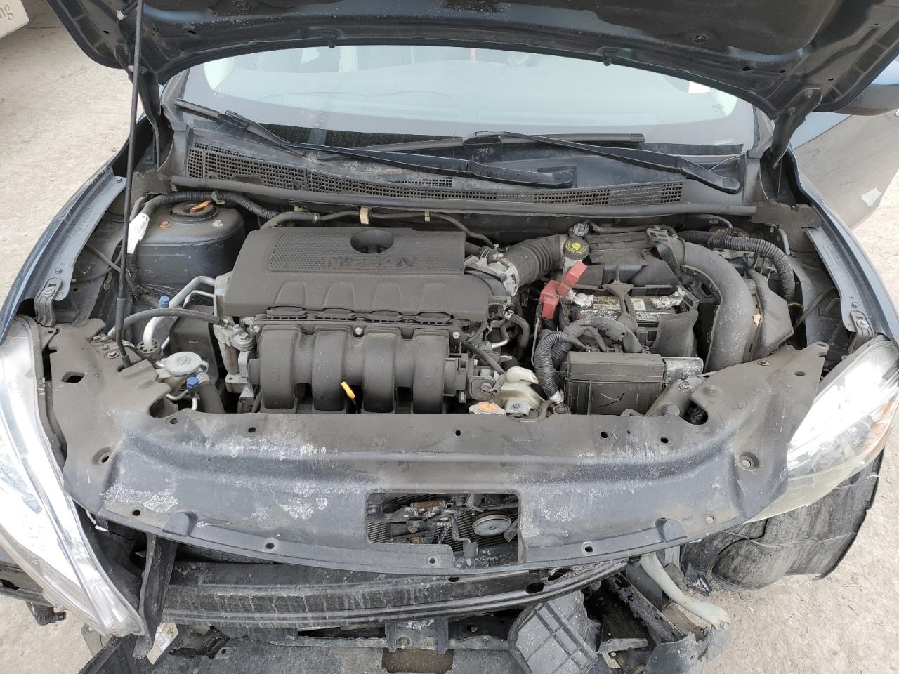 2015 Nissan Sentra VIN 3N1AB7AP1FY378235 Copart auction photo, front end / rear end damage thumbnail 12
