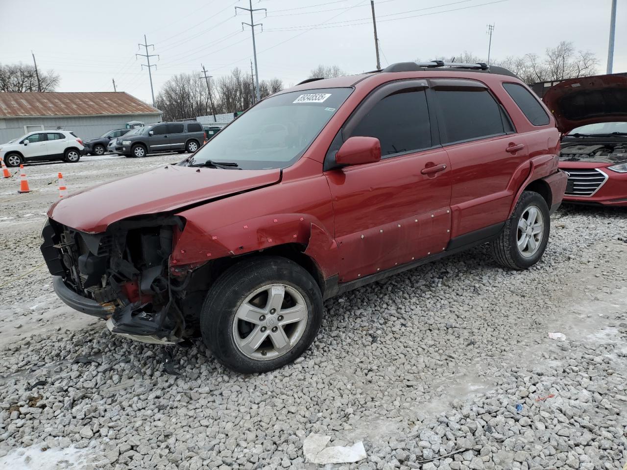 2009 KIA Sportage VIN KNDJE723497619940