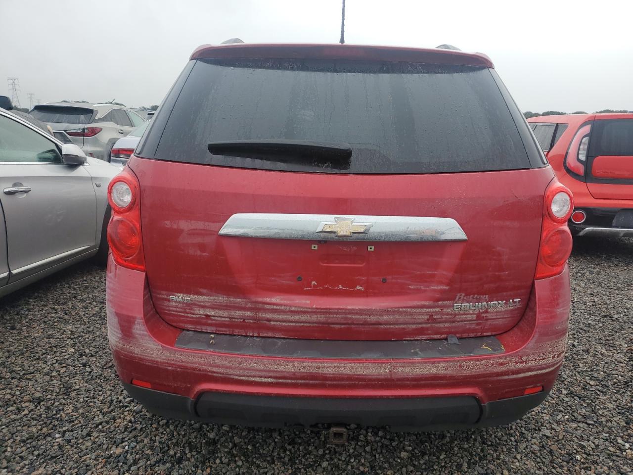 2013 Chevrolet Equinox VIN 2GNFLEEK4D6387245 Copart auction photo, water/flood damage thumbnail 6