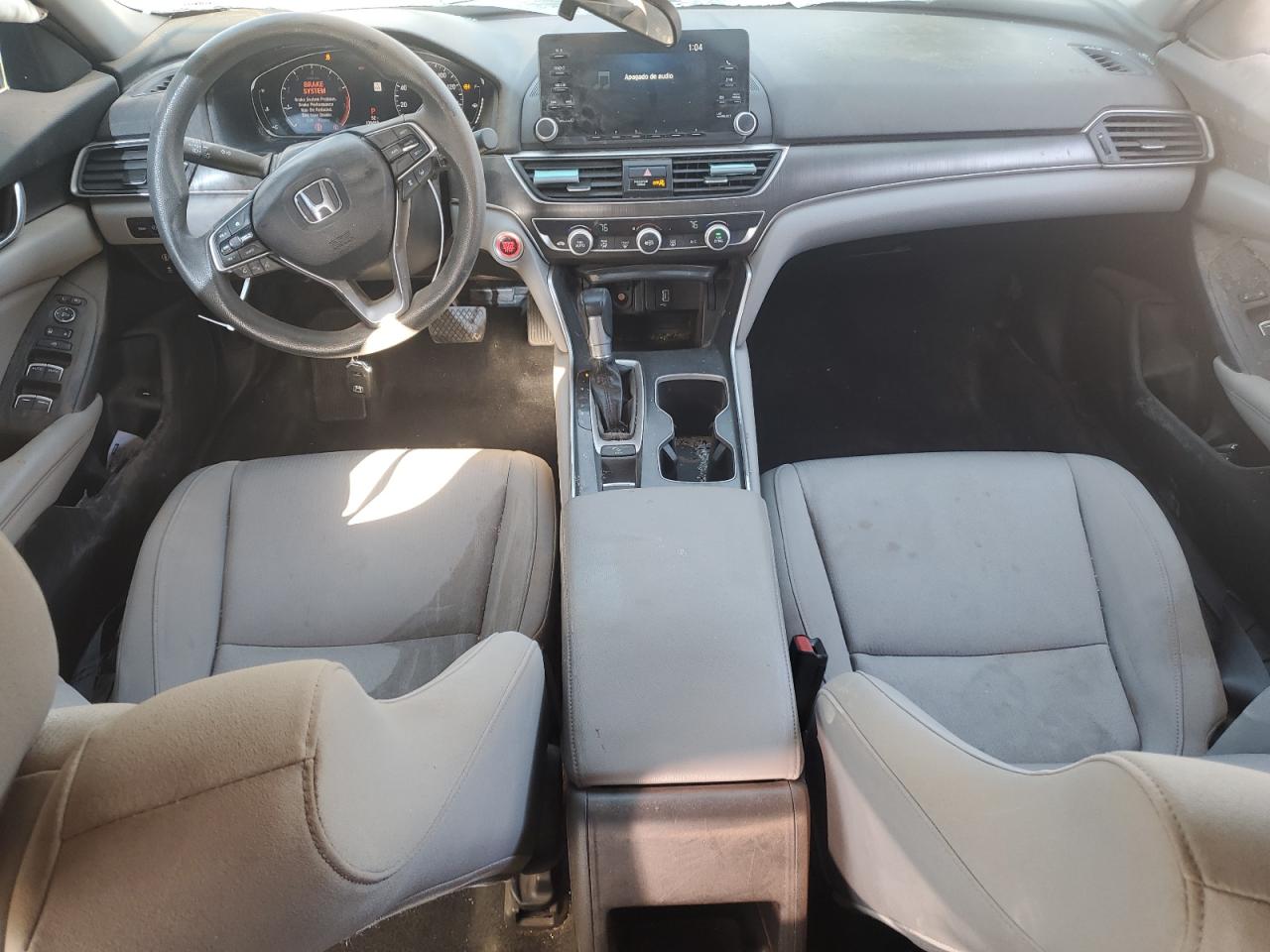 2019 Honda Accord VIN 1HGCV1F10KA079866 Copart auction photo, rollover damage thumbnail 8