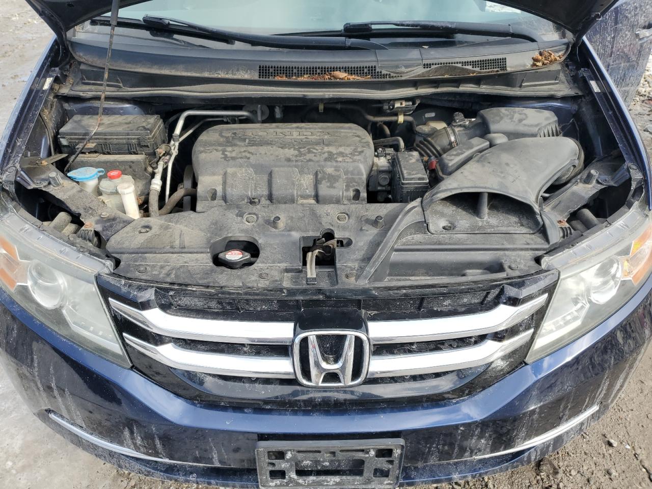 2014 Honda Odyssey VIN 5FNRL5H42EB124864 Copart auction photo, minor dent/scratches damage thumbnail 12