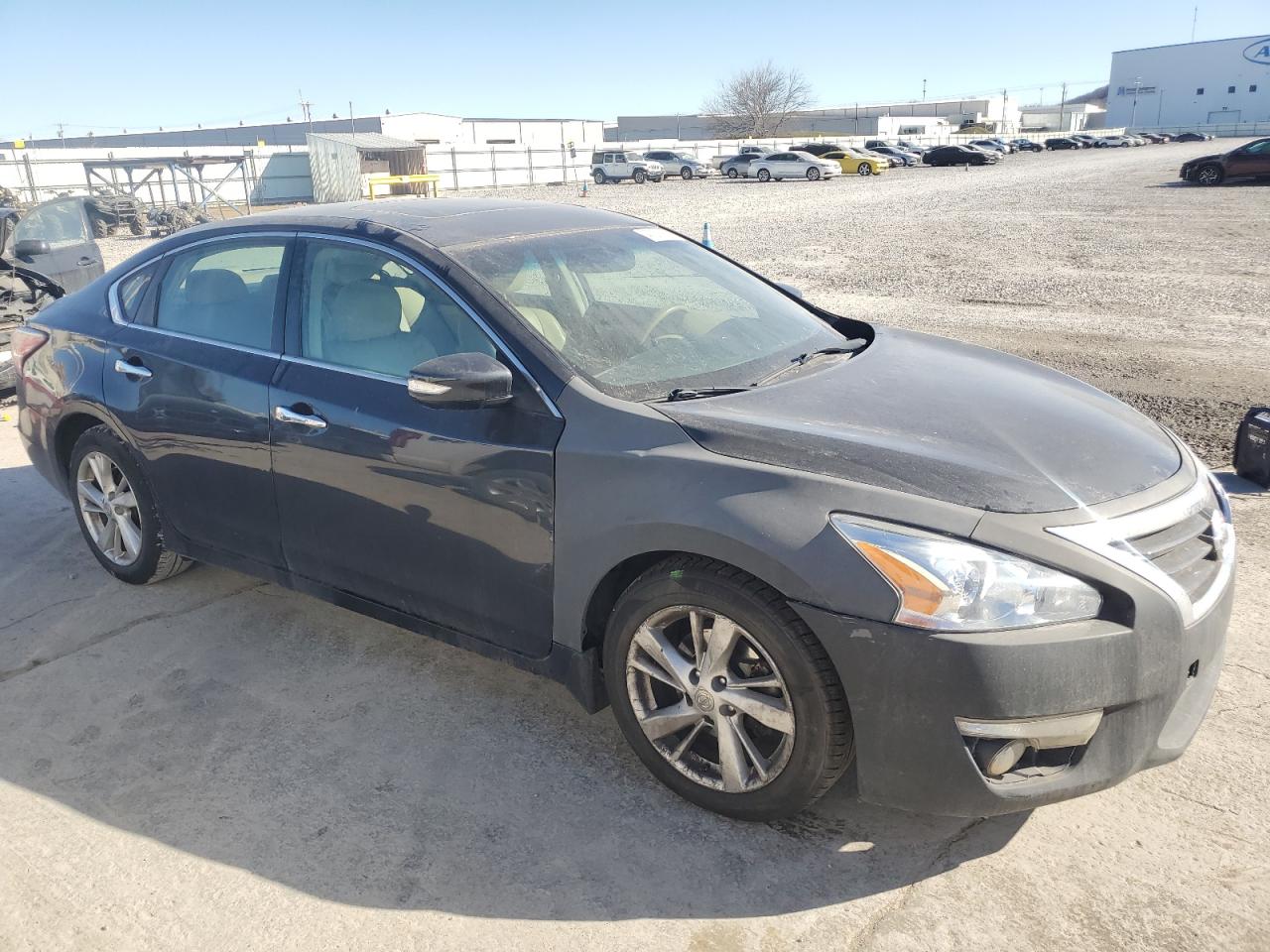2013 Nissan Altima VIN 1N4AL3AP7DC205821 Copart auction photo, side / front end damage thumbnail 4