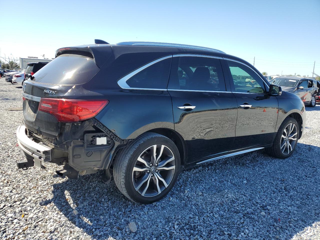 2019 Acura MDX VIN 5J8YD3H84KL002419 Copart auction photo, rear end damage thumbnail 3