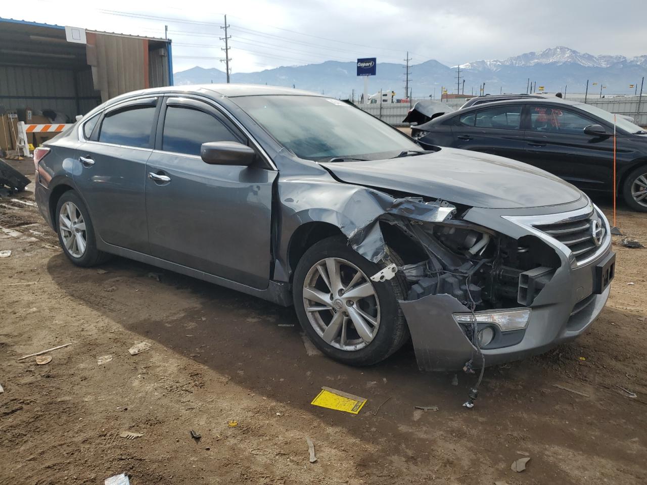 2014 Nissan Altima VIN 1N4AL3AP7EN232085 Copart auction photo, front end / hail damage thumbnail 4