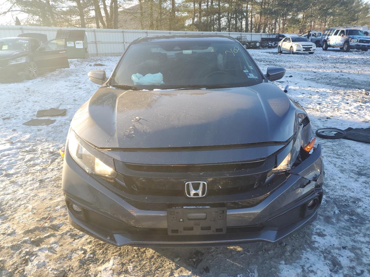 2019 Honda Civic VIN 2HGFC2F81KH526888 Copart auction photo, all over damage thumbnail 5