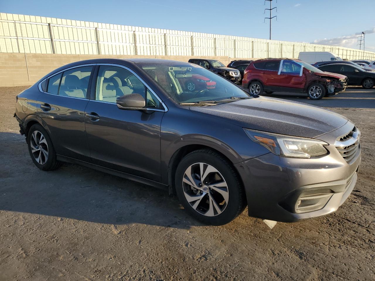 2020 Subaru Legacy VIN 4S3BWAC63L3027676 Copart auction photo, rear end damage thumbnail 4