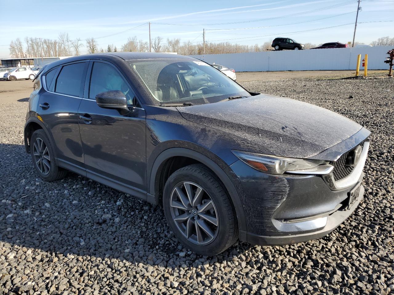 2017 Mazda CX-5 VIN JM3KFBDL3H0163512 Copart auction photo, front end / rear end damage thumbnail 4