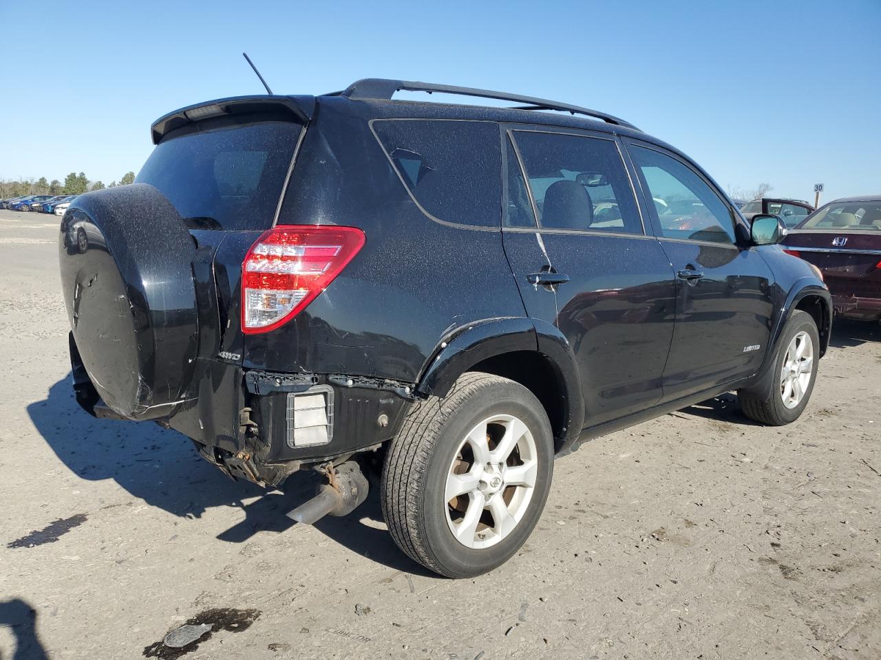 2012 Toyota RAV 4 VIN 2T3DK4DV4CW078628 Copart auction photo, rear end / mechanical damage thumbnail 3