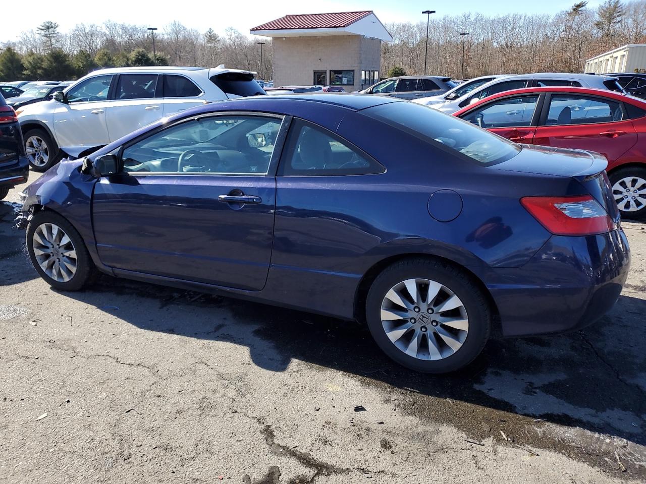 2011 Honda Civic VIN 2HGFG1B63BH509710 Copart auction photo, front end / minor dent/scratches damage thumbnail 2