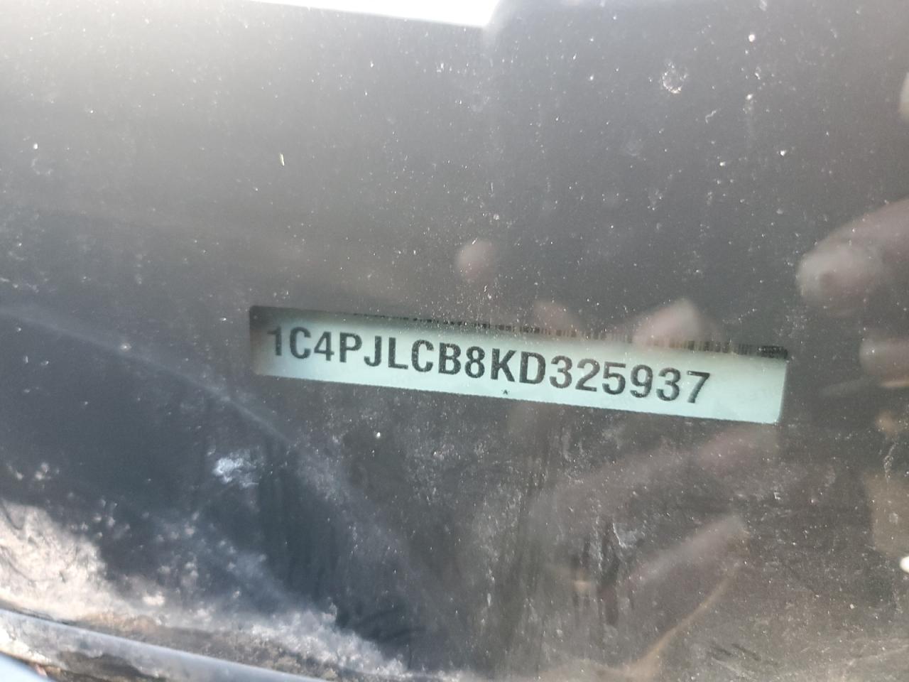 2019 Jeep Grand Cherokee VIN 1C4PJLCB8KD325937 Copart auction photo, front end / side damage thumbnail 14