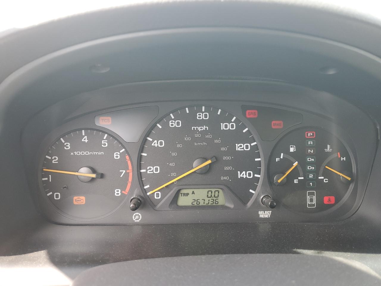 2001 Honda Accord VIN 1HGCG16581A067279 Copart auction photo, water/flood damage thumbnail 9