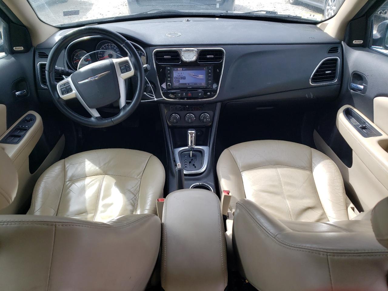 2013 Chrysler 200 VIN 1C3CCBCG8DN520811 Copart auction photo, front end / rear end damage thumbnail 8