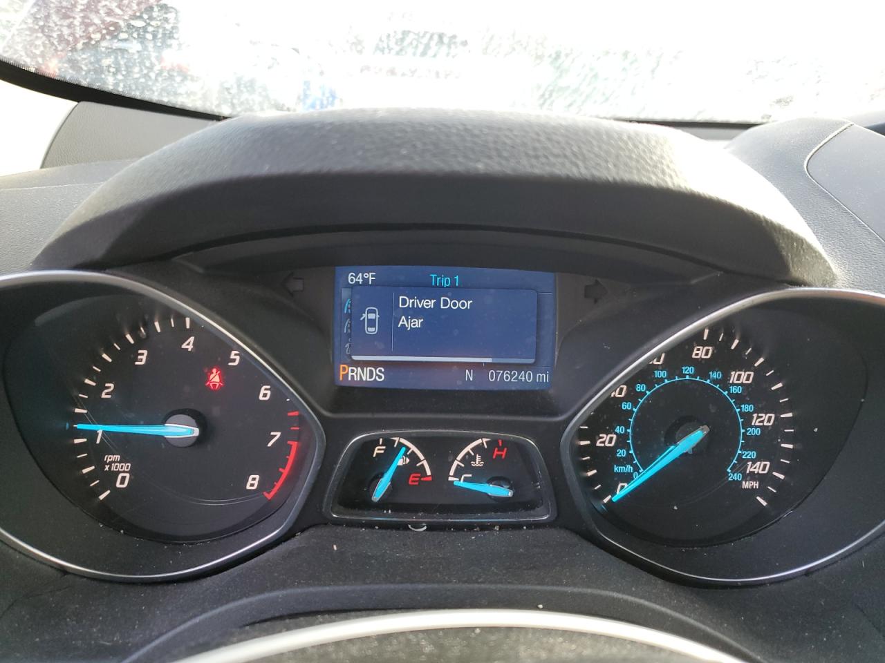 2015 Ford Escape VIN 1FMCU0F79FUC22376 Copart auction photo, side / front end damage thumbnail 9