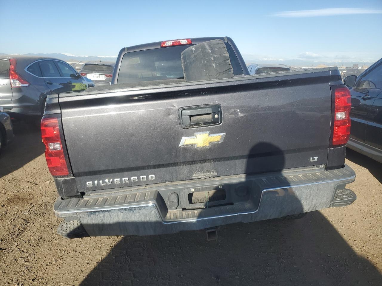 2014 Chevrolet Silverado VIN 1GCRCREHXEZ214563 Copart auction photo, front end / minor dent/scratches damage thumbnail 6
