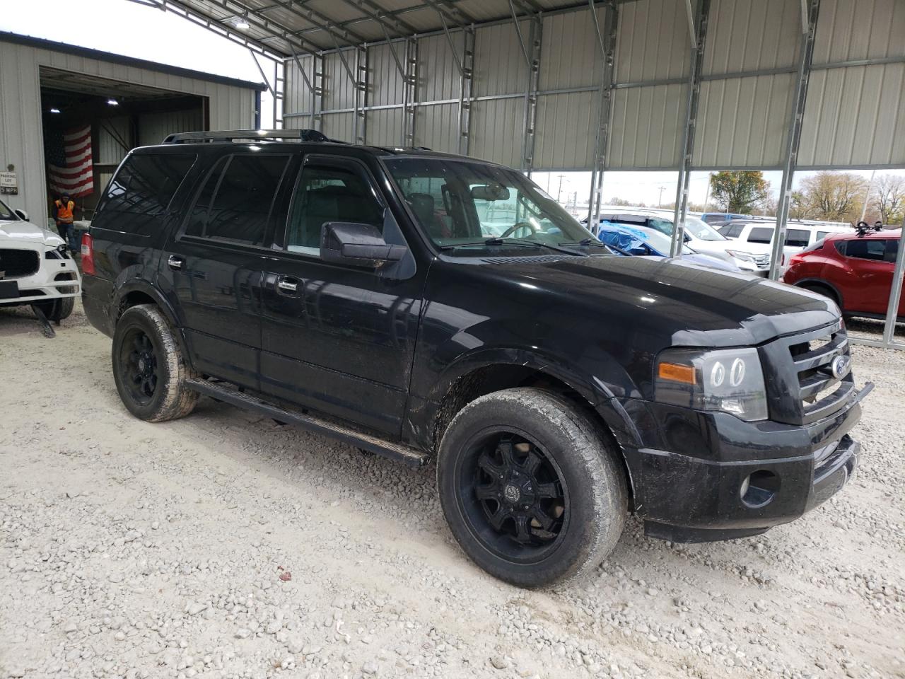 2010 Ford Expedition VIN 1FMJU1K53AEB48537 Copart auction photo, front end / minor dent/scratches damage thumbnail 4