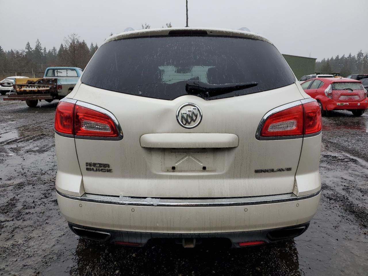 2013 Buick Enclave VIN 5GAKRDKD1DJ197767 Copart auction photo, water/flood damage thumbnail 6