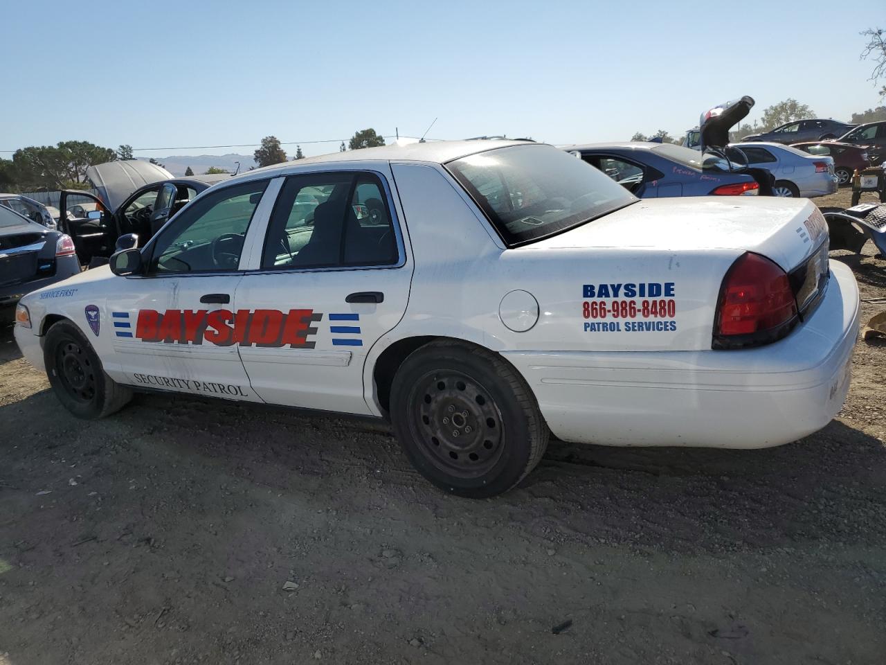 2010 Ford Crown Victoria VIN 2FABP7BV0AX111016 Copart auction photo, mechanical damage thumbnail 2