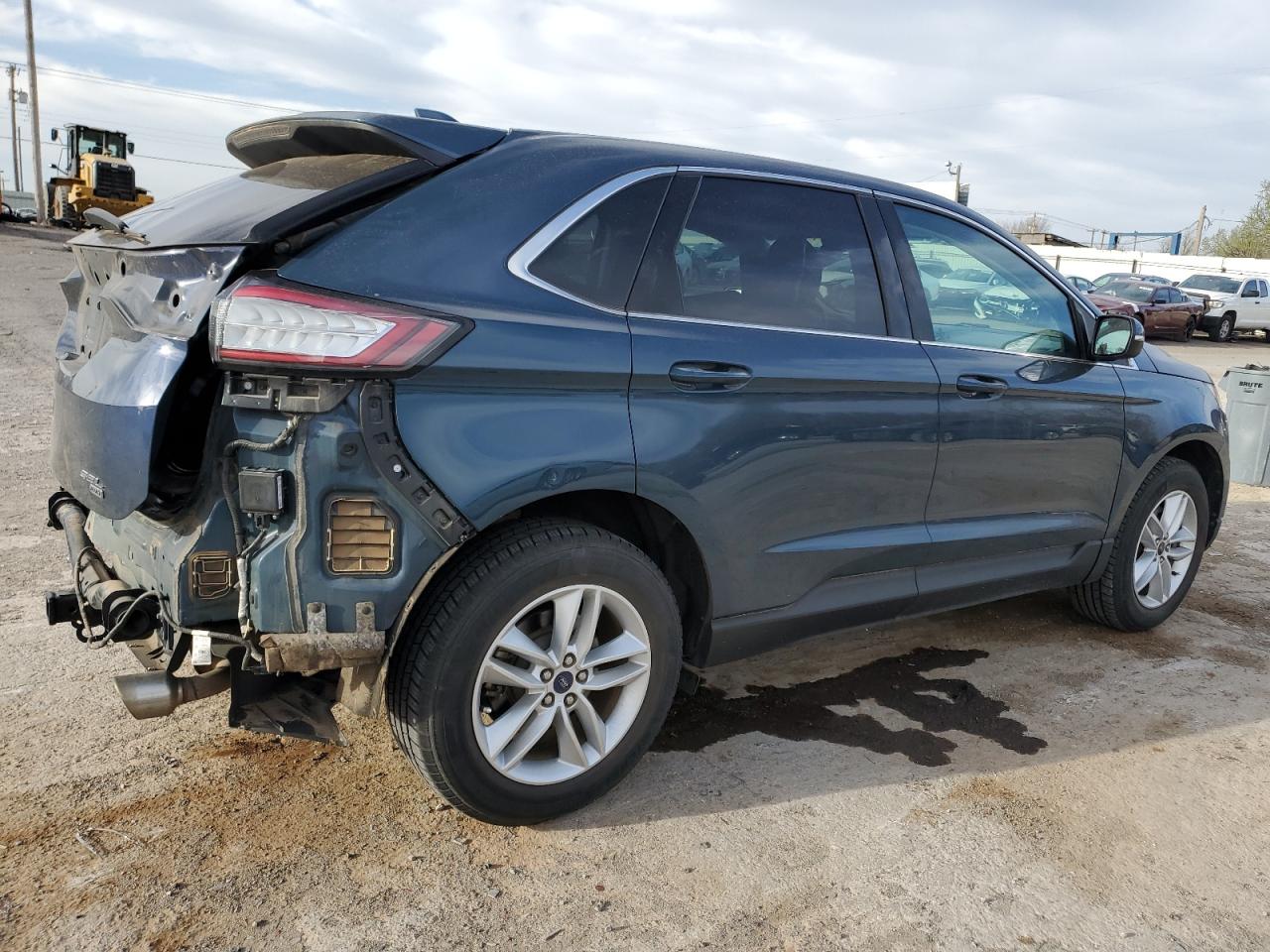 2016 Ford Edge VIN 2FMPK4J89GBB11249 Copart auction photo, rear end / minor dent/scratches damage thumbnail 3