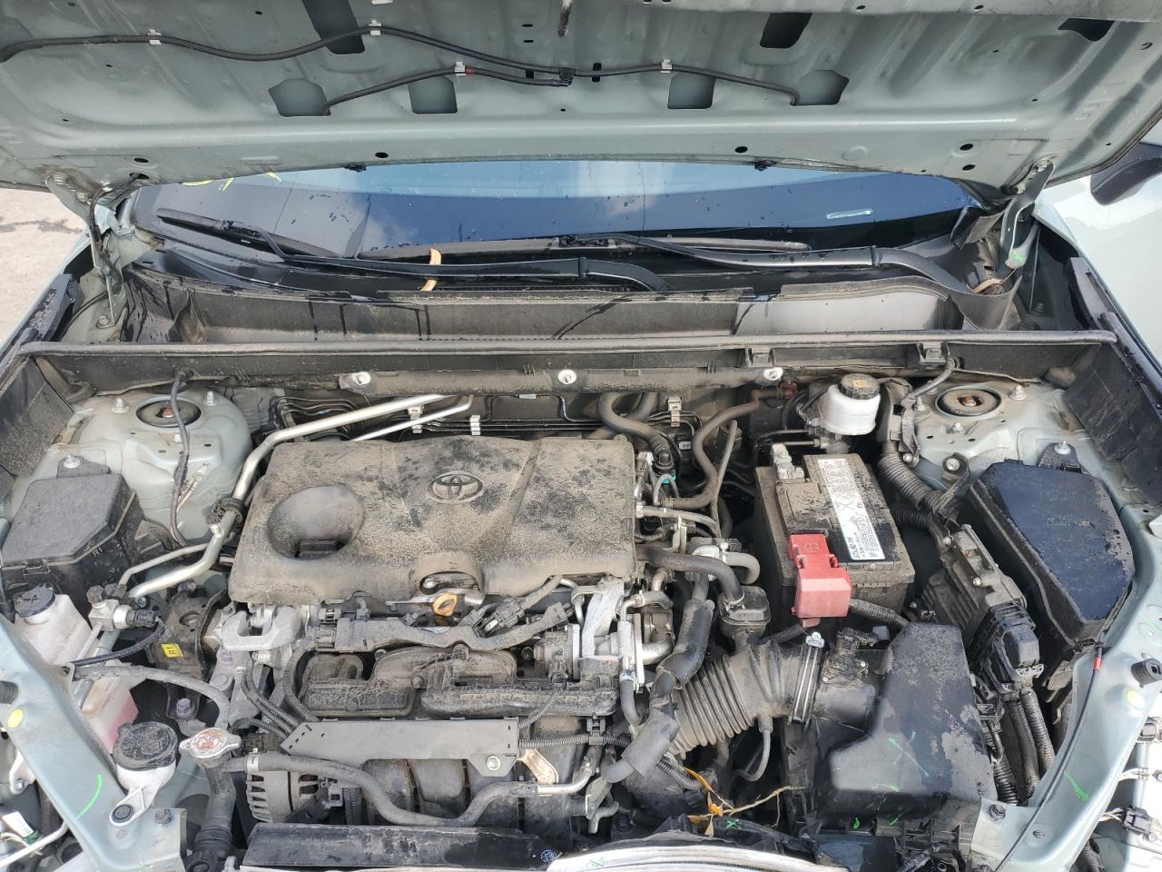 2019 Toyota RAV 4 VIN 2T3W1RFV9KW013021 Copart auction photo, front end damage thumbnail 12