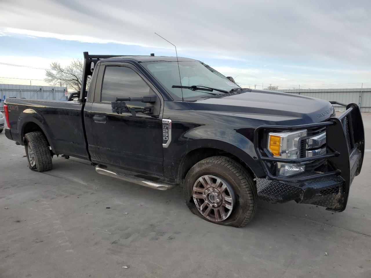 2017 Ford F250 VIN 1FTBF2B61HEE97613 Copart auction photo, all over damage thumbnail 4