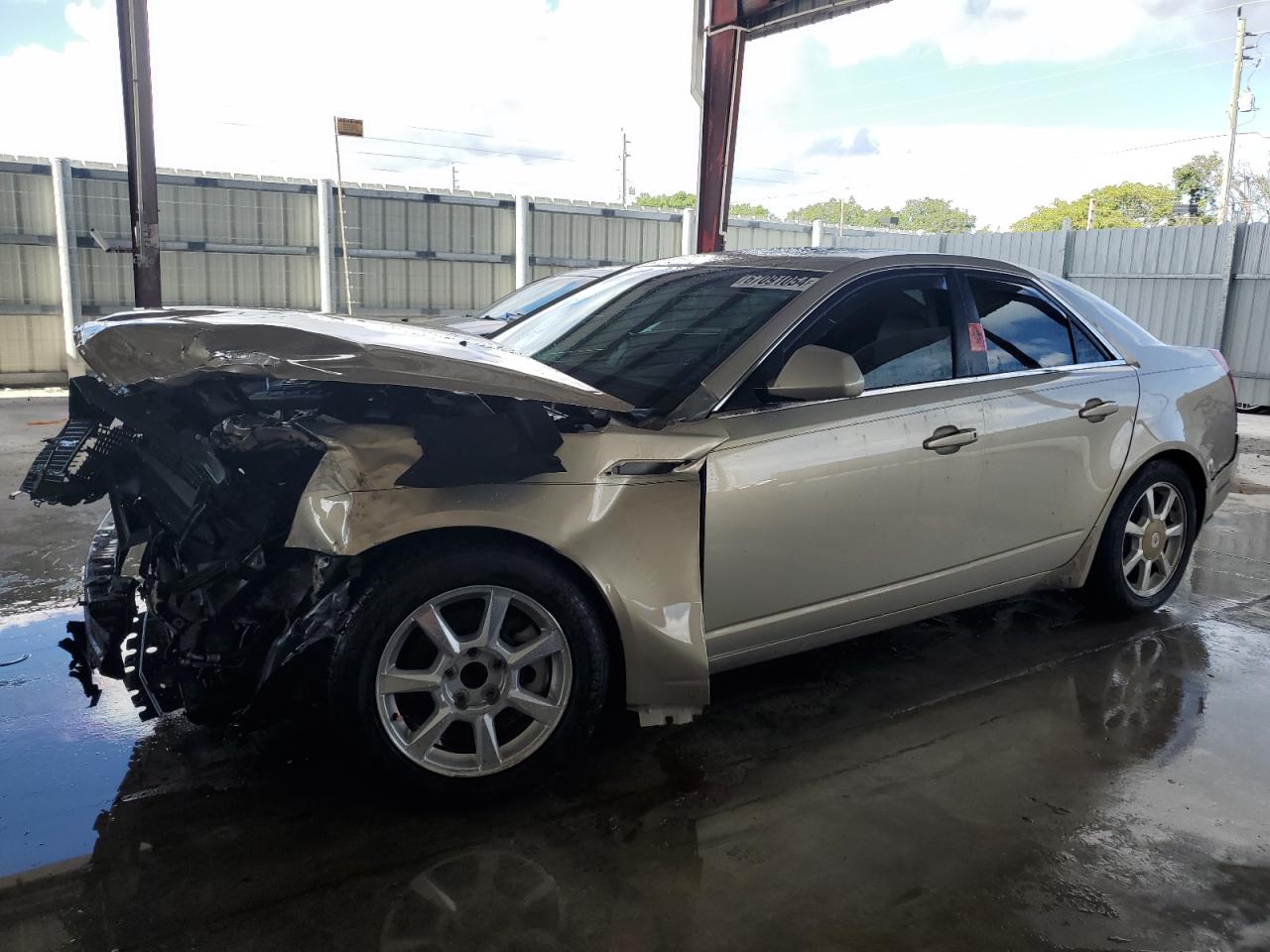 2008 Cadillac CTS VIN 1G6DM577380121836
