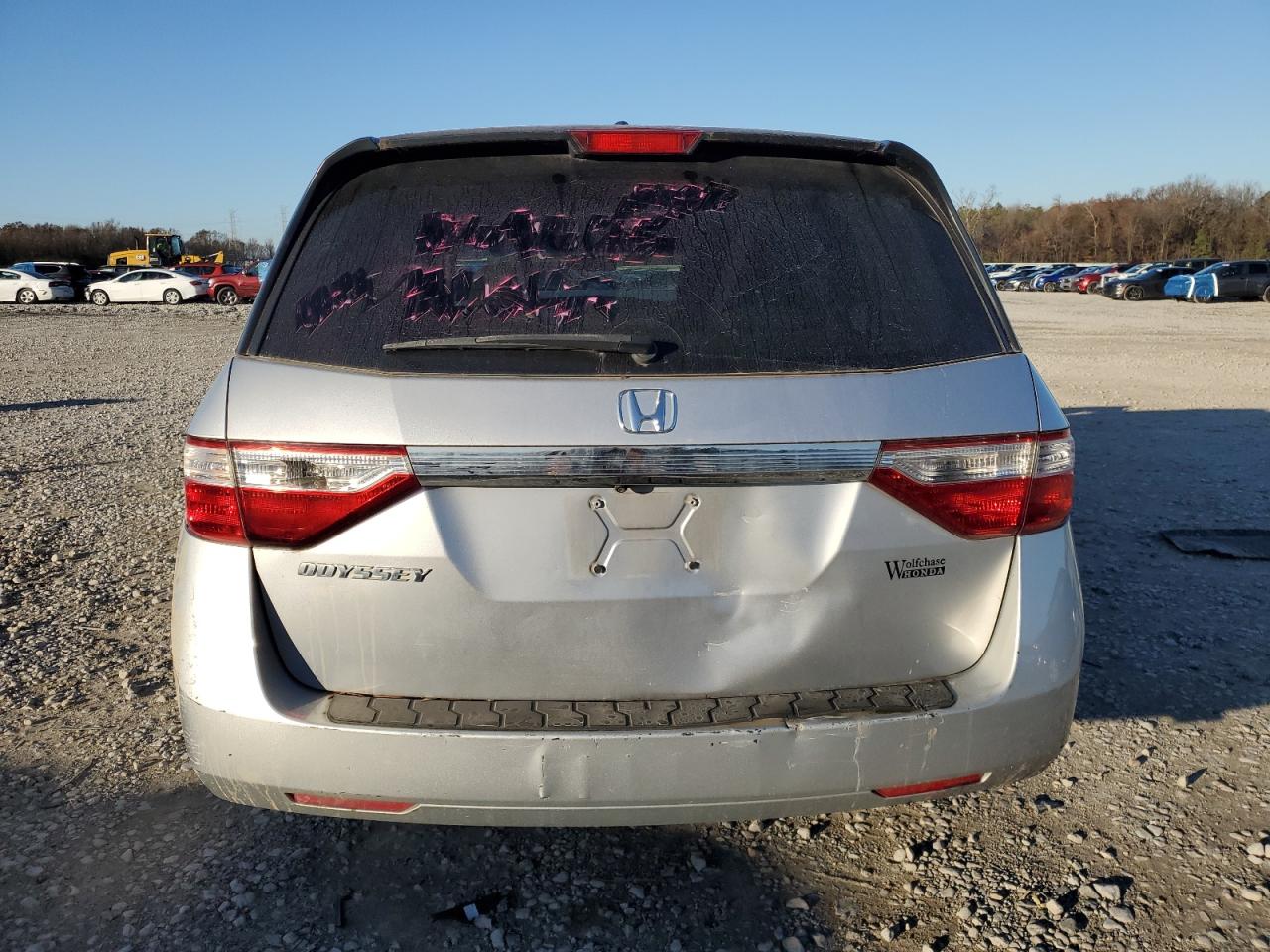 2012 Honda Odyssey VIN 5FNRL5H6XCB069675 Copart auction photo, all over damage thumbnail 6