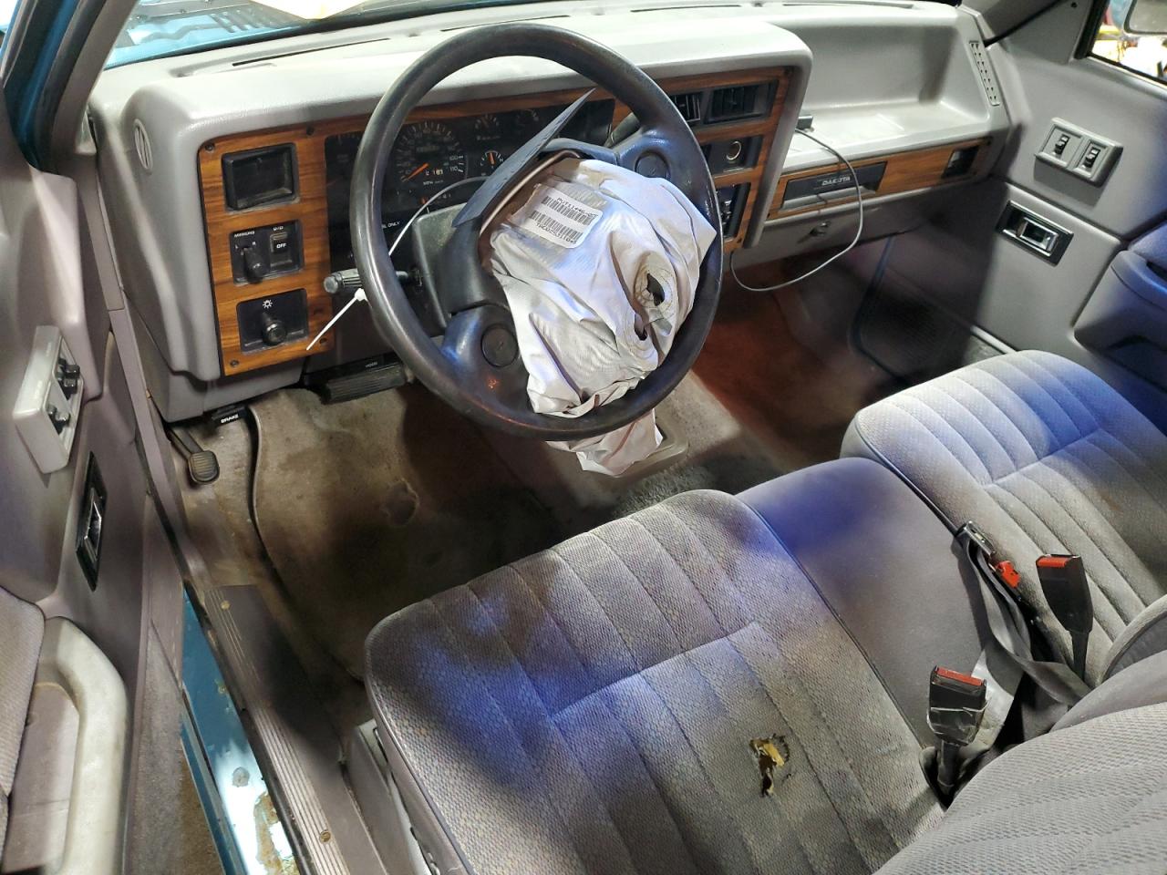 1995 Dodge Dakota VIN 1B7GG23X0SW933444 Copart auction photo, front end damage thumbnail 8