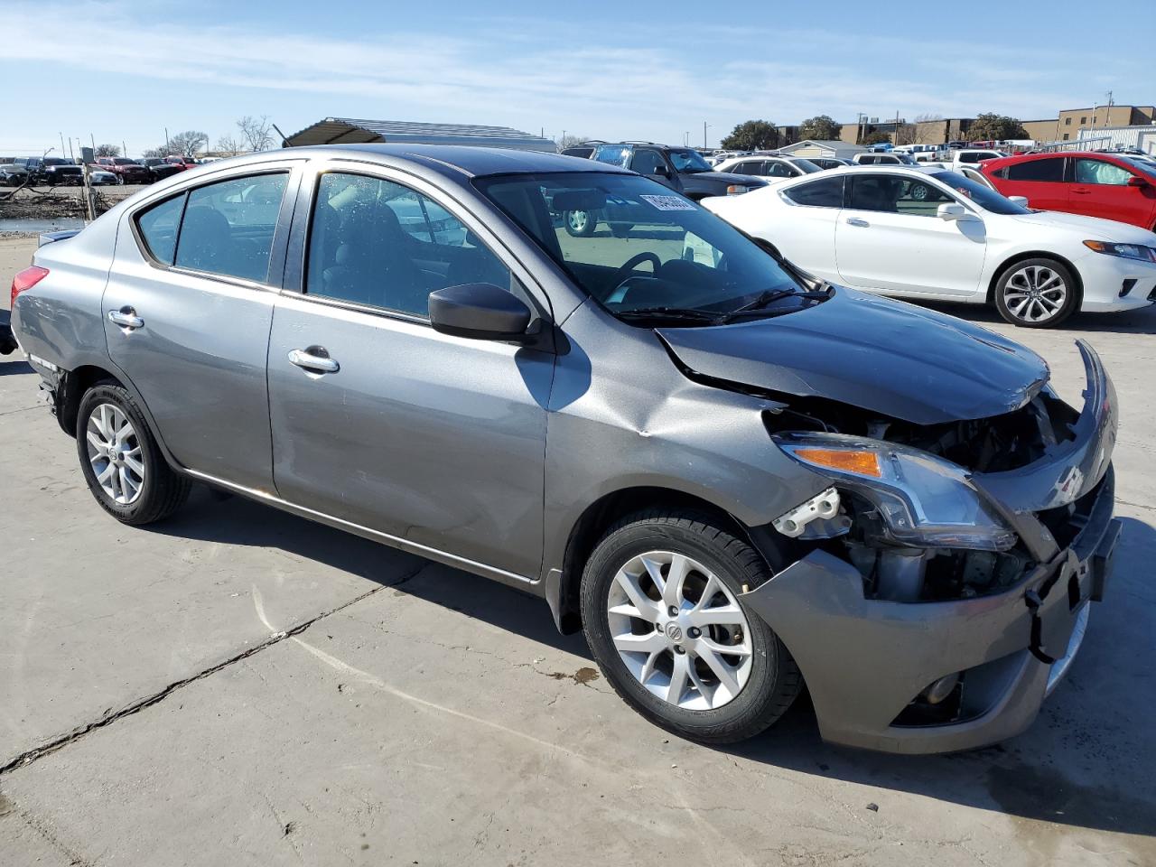 2018 Nissan Versa VIN 3N1CN7AP8JL886997 Copart auction photo, front end / rear end damage thumbnail 4