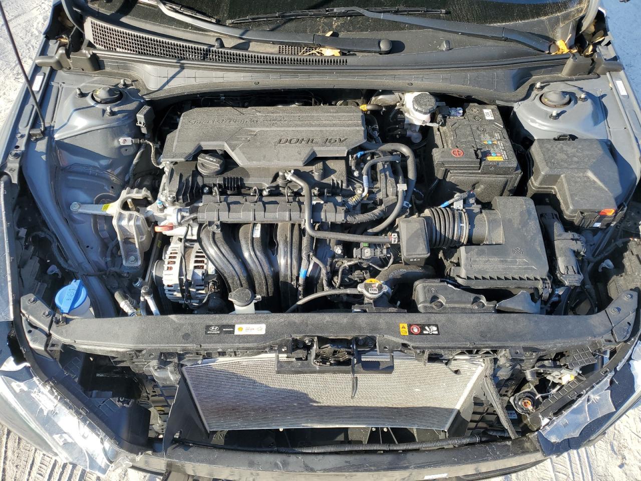 2023 Hyundai Elantra VIN KMHLS4AG6PU613832 Copart auction photo, front end / minor dent/scratches damage thumbnail 11