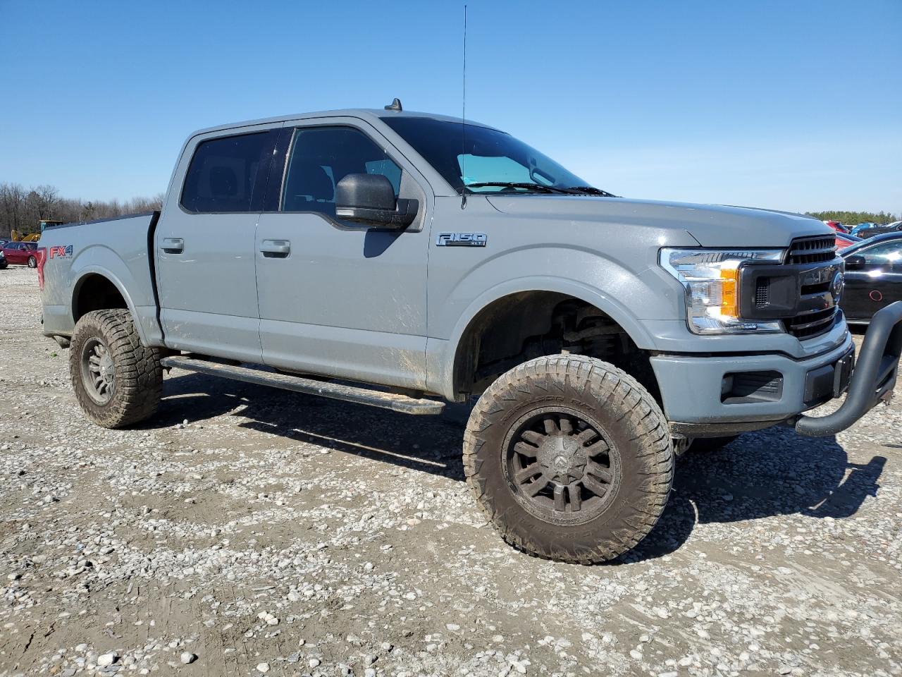 2019 Ford F-150 VIN 1FTEW1E50KKE68350 Copart auction photo, rear end / undercarriage damage thumbnail 4