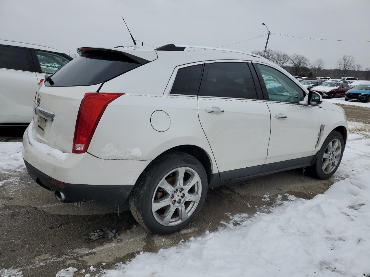 2011 Cadillac SRX VIN 3GYFNCEY6BS536324 Copart auction photo, side damage thumbnail 3