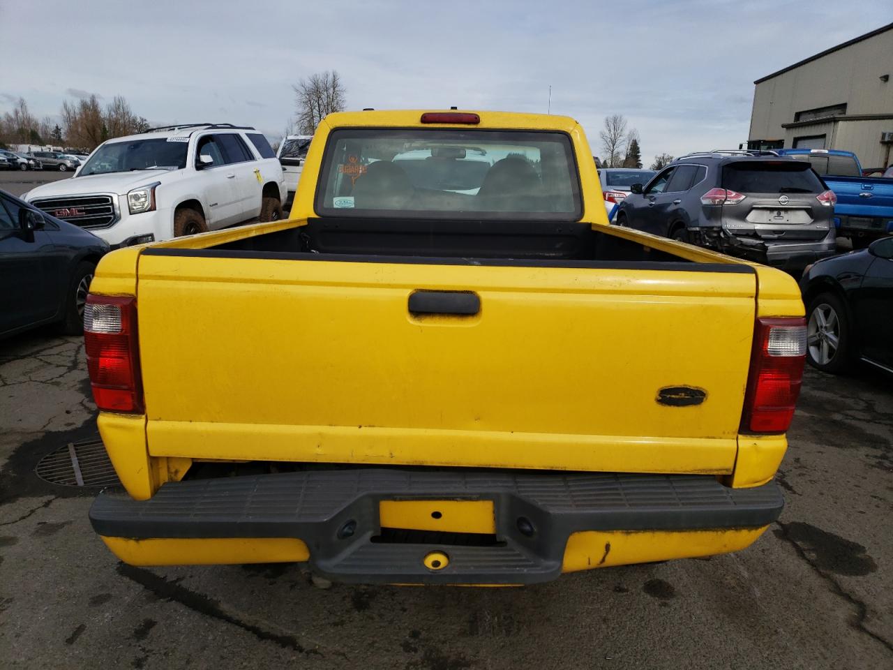 2001 Ford Ranger VIN 1FTYR14V61PB23119 Copart auction photo, all over damage thumbnail 6
