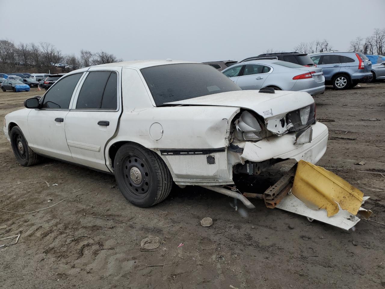 2011 Ford Crown Victoria VIN 2FABP7BV4BX152153 Copart auction photo, rear end damage thumbnail 2