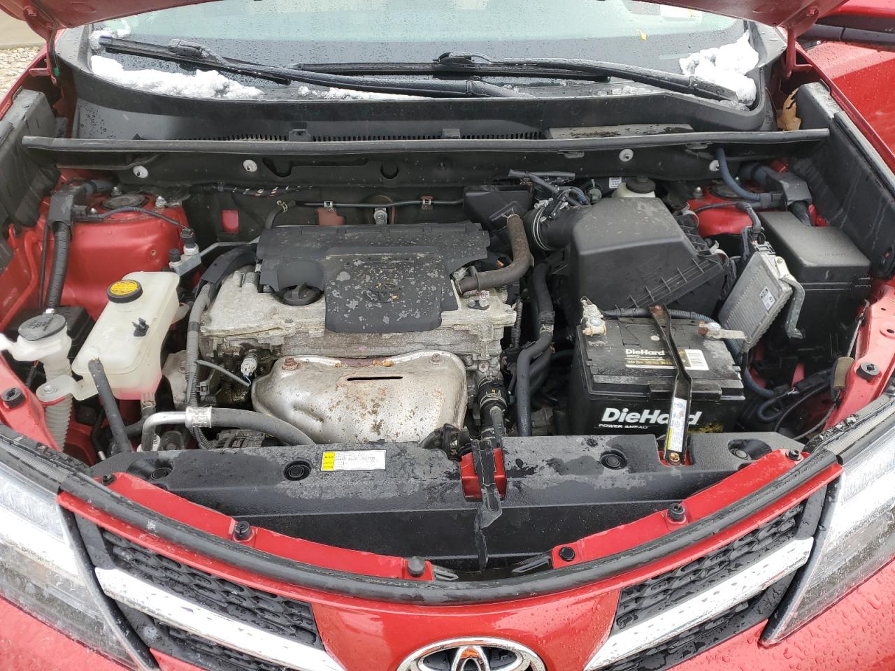 2015 Toyota RAV 4 VIN 2T3DFREV9FW400524 Copart auction photo, rear end damage thumbnail 12