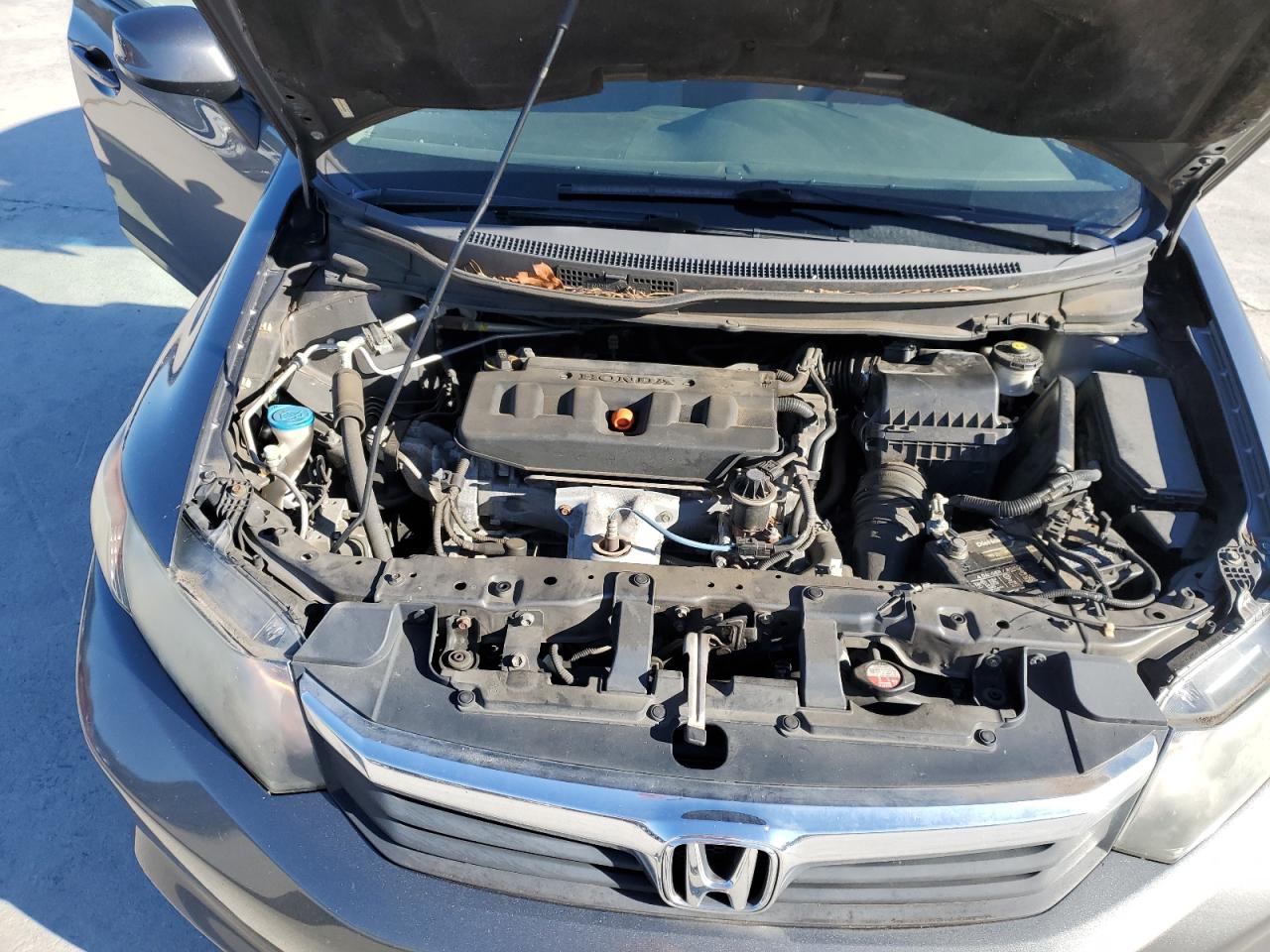 2012 Honda Civic VIN 19XFB2F55CE347354 Copart auction photo, side damage thumbnail 12