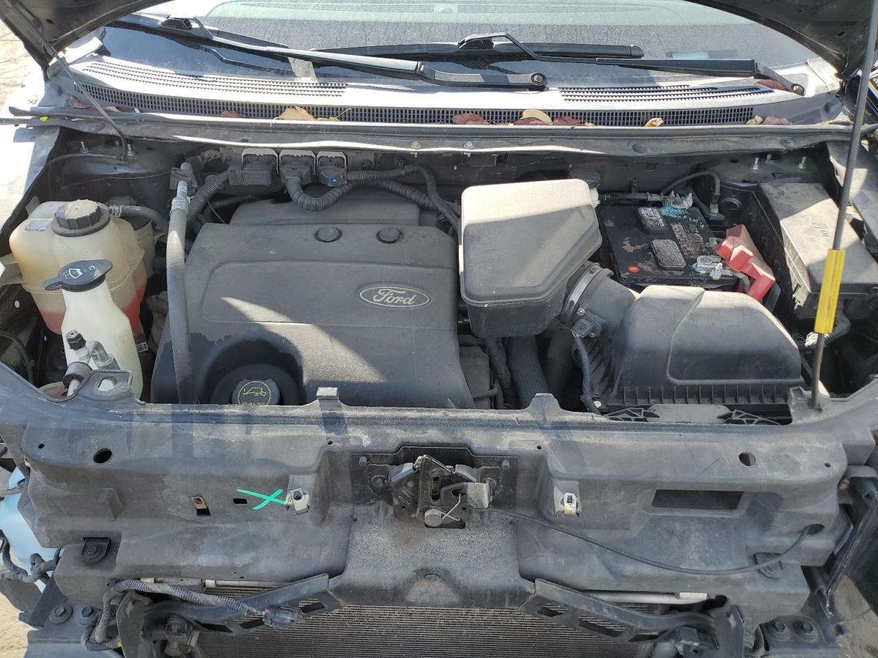 2014 Ford Edge VIN 2FMDK4JC5EBB21958 Copart auction photo, front end damage thumbnail 13