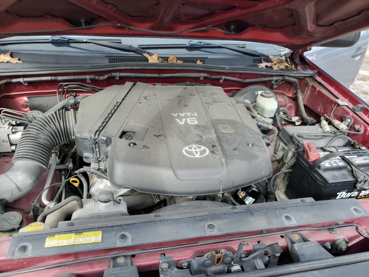 2008 Toyota Tacoma VIN 3TMJU62N78M063092 Copart auction photo, front end damage thumbnail 12