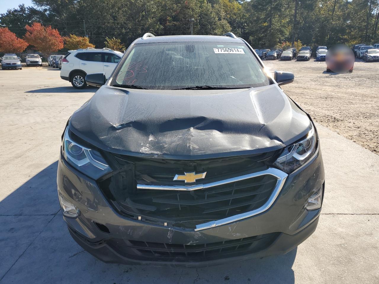 2018 Chevrolet Equinox VIN 2GNAXJEV9J6306544 Copart auction photo, front end damage thumbnail 5