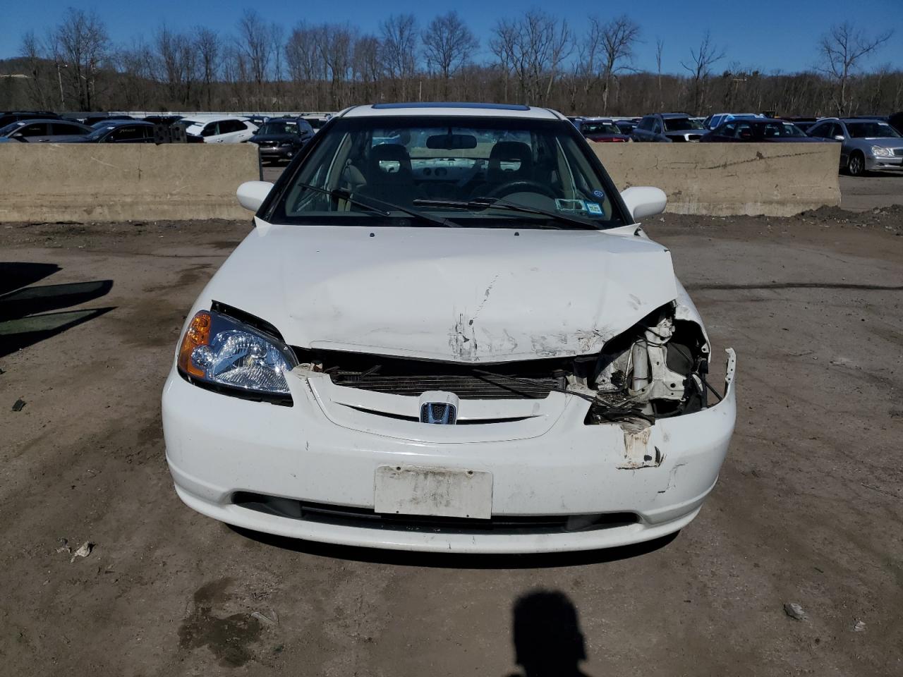 2001 Honda Civic VIN 1HGEM22931L118112 Copart auction photo, all over damage thumbnail 5
