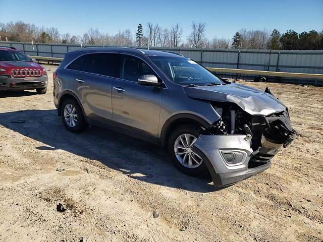2018 KIA Sorento VIN 5XYPG4A36JG384081 Copart auction photo, front end / minor dent/scratches damage thumbnail 12
