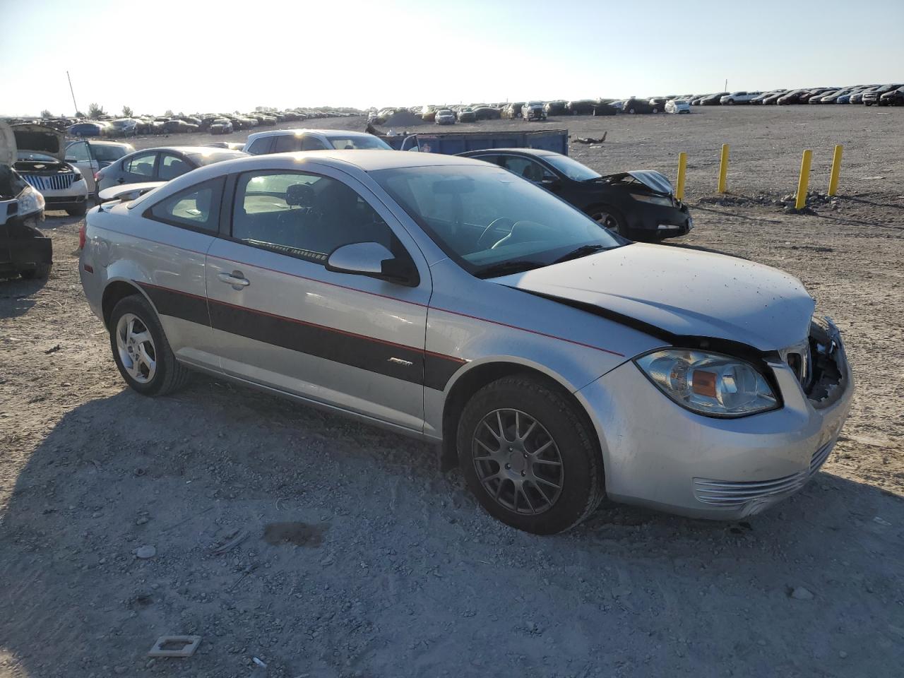 2008 Pontiac G5 VIN 1G2AL18F187212696 Copart auction photo, front end damage thumbnail 4