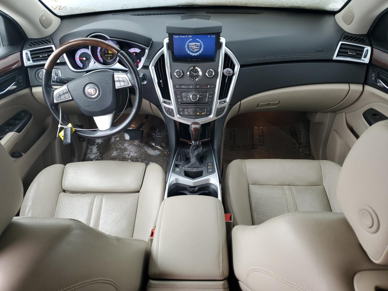 2012 Cadillac SRX VIN 3GYFNEE35CS561149 Copart auction photo, front end / rear end damage thumbnail 8