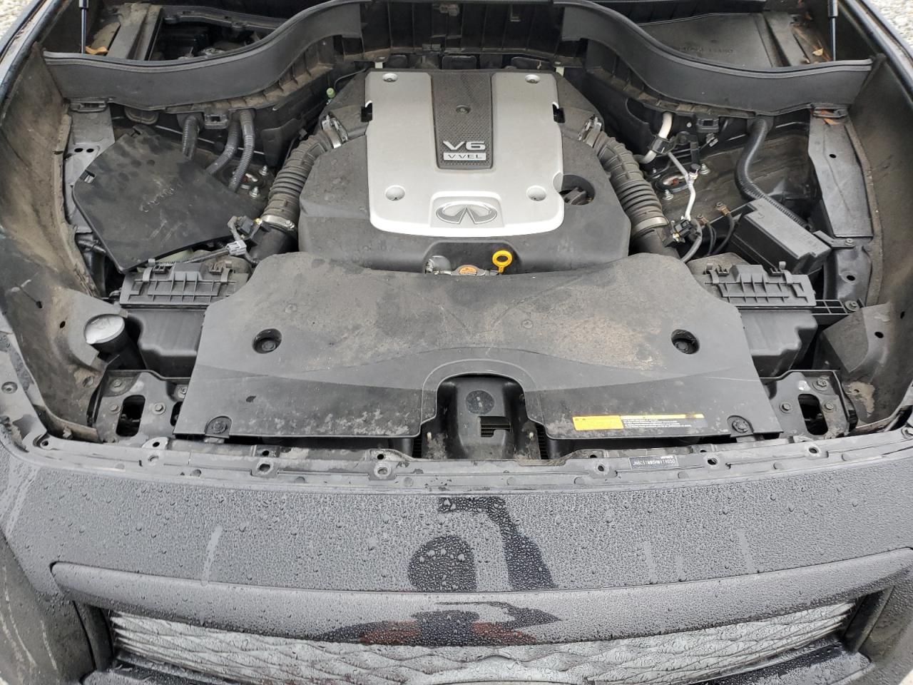 2017 Infiniti QX70 VIN JN8CS1MW6HM414050 Copart auction photo, all over damage thumbnail 12