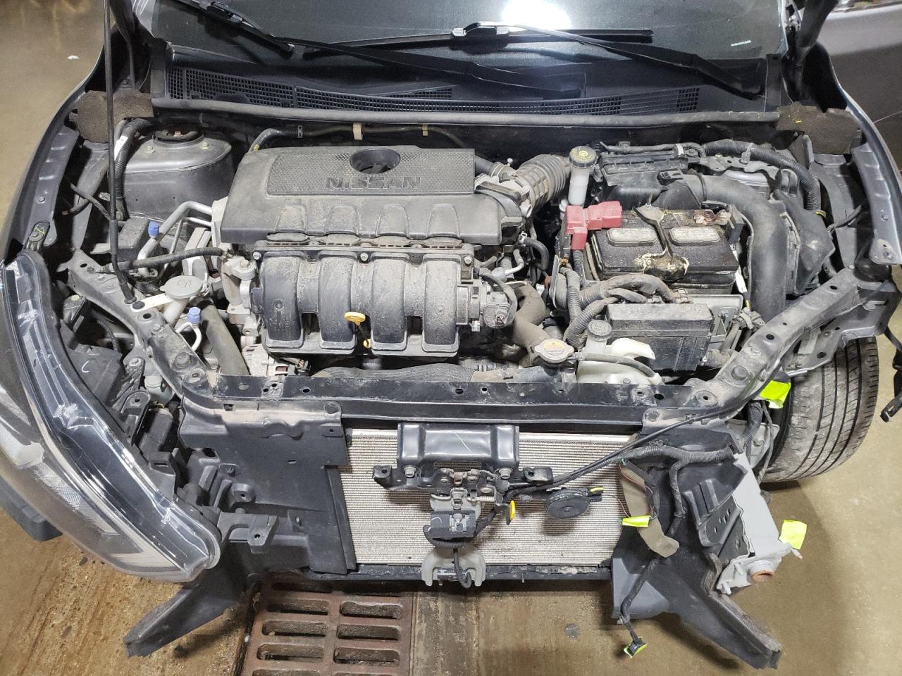 2019 Nissan Sentra VIN 3N1AB7AP5KY282439 Copart auction photo, front end / rear end damage thumbnail 11