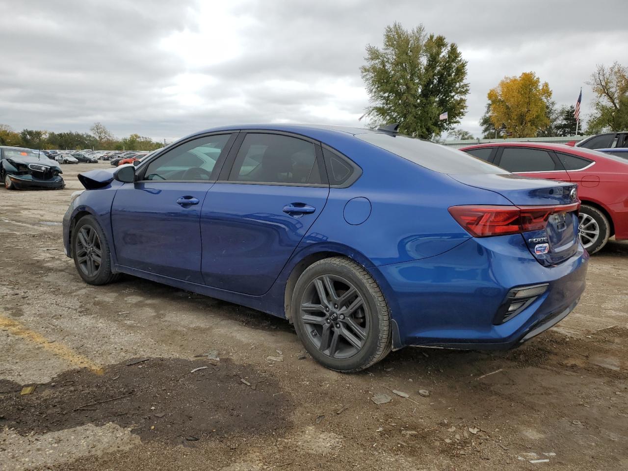 2019 KIA Forte VIN 3KPF34AD9KE035494 Copart auction photo, front end damage thumbnail 2