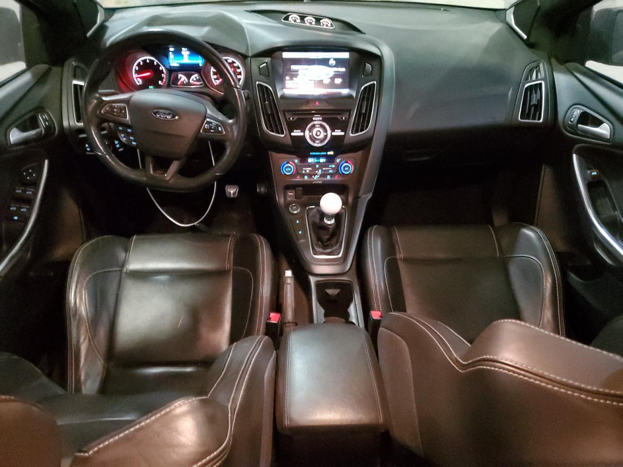2015 Ford Focus VIN 1FADP3L93FL313310 Copart auction photo, front end / side damage thumbnail 8