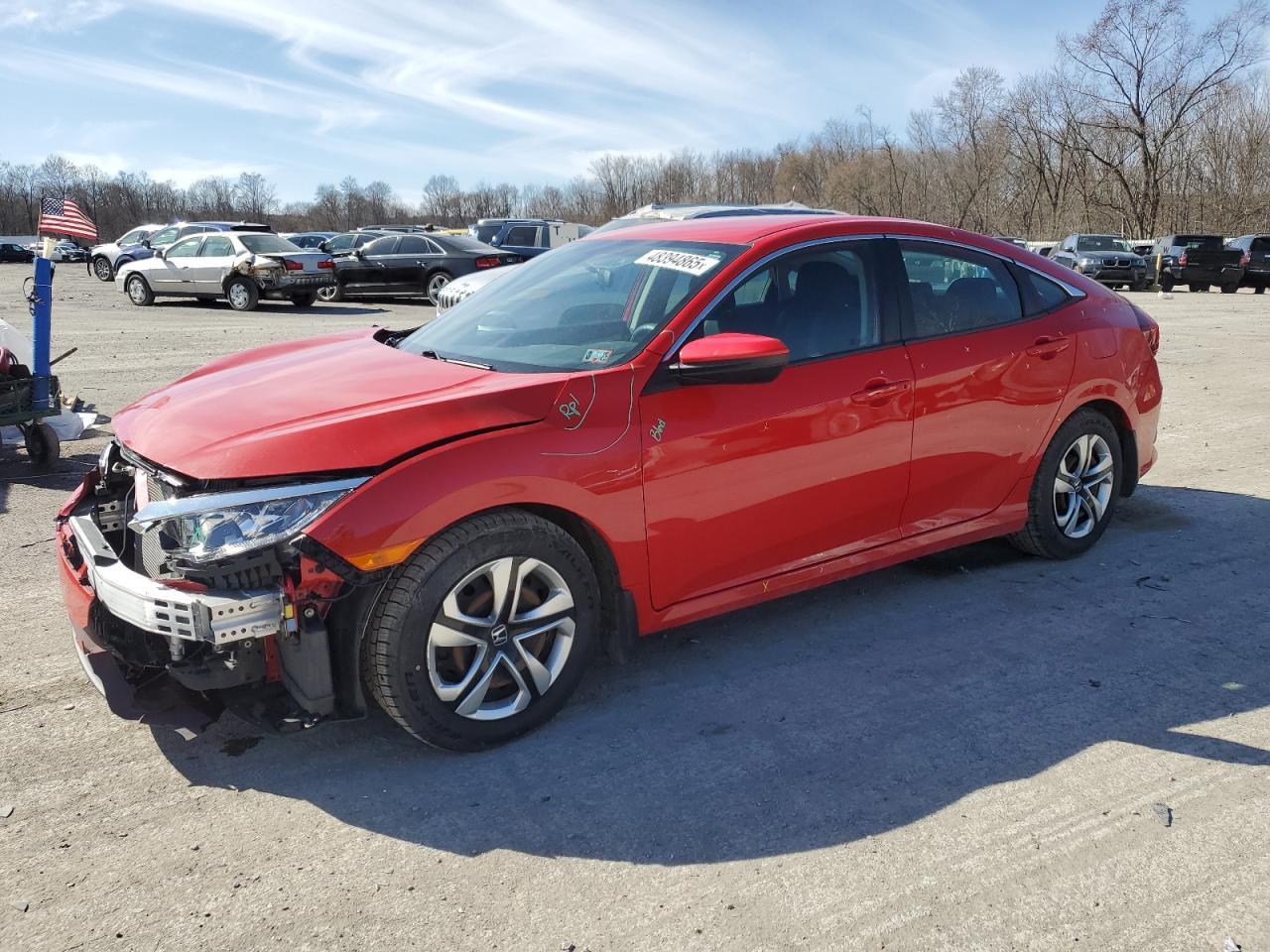 2018 Honda Civic VIN 2HGFC2F55JH527496