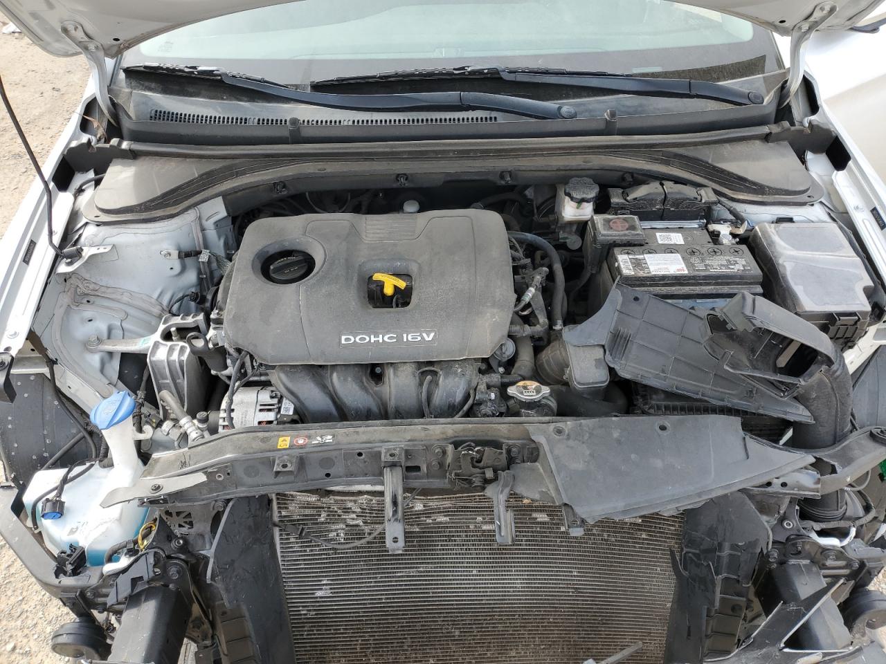 2018 Hyundai Elantra VIN 5NPD84LF6JH386428 Copart auction photo, front end damage thumbnail 11