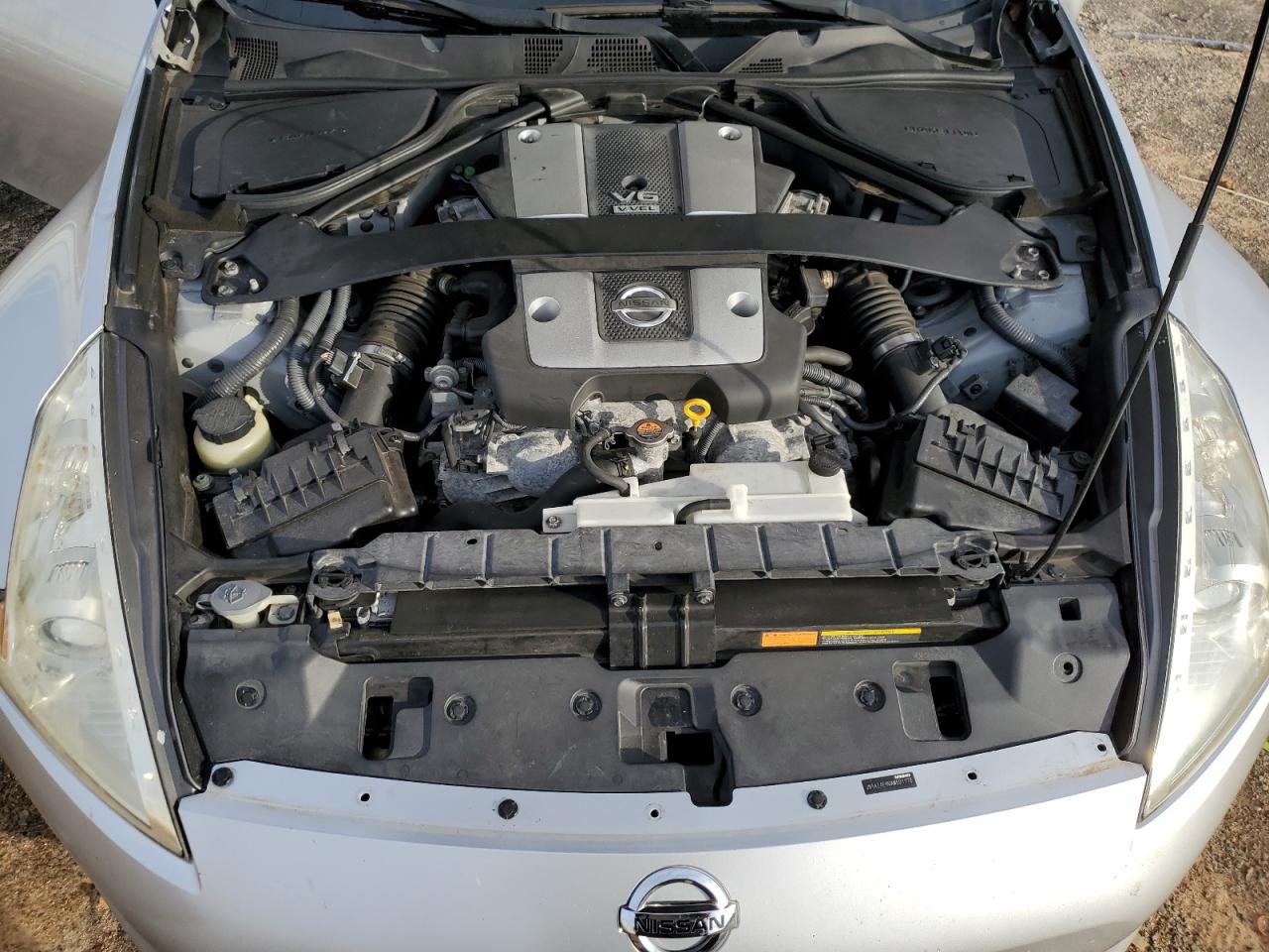 2010 Nissan 370Z VIN JN1AZ4EH0AM501175 Copart auction photo, side / rear end damage thumbnail 11
