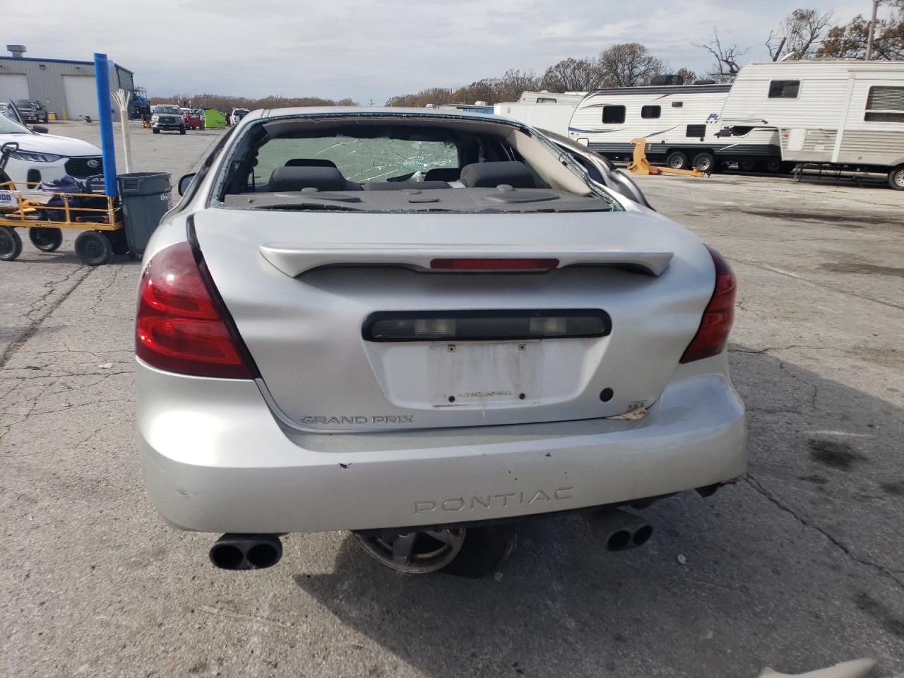2004 Pontiac Grand Prix VIN 2G2WP522741131782 Copart auction photo, all over damage thumbnail 6